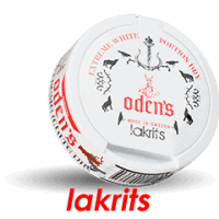 Odens Licorice Extreme White Dry Portion Snus