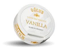 Odens Vanilla White Dry Portion Snus
