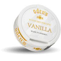 Odens Vanilla White Dry Portion Snus