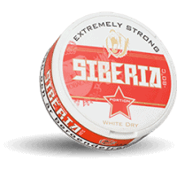 Siberia White Dry Extremely Strong Portion Snus