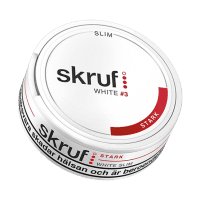 Skruf Slim Original White Snus Portion