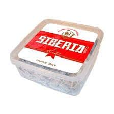 Siberia White Dry 500g Box Extremely Strong Portion Snus