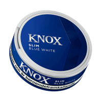 knox blue white slim portions snus online
