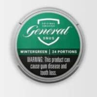 General White Wintergreen Snus Portion